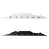 Cape Town Skyline Wall Hooks (Black)