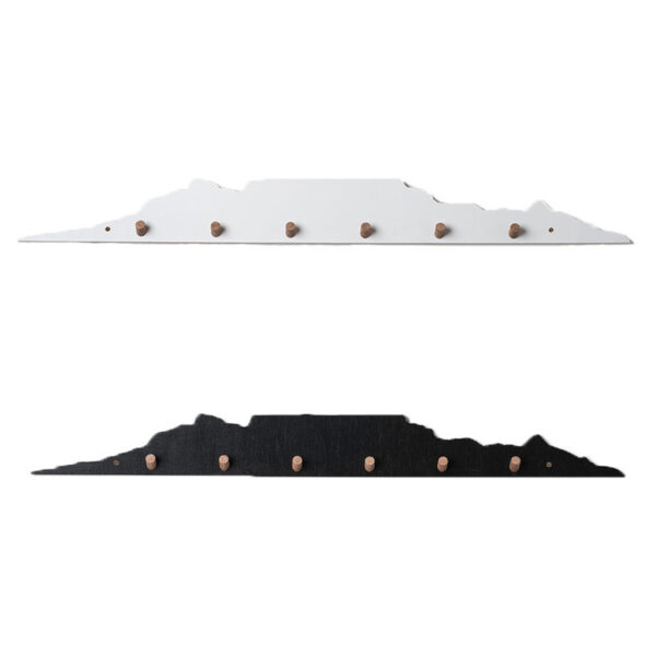 Cape Town Skyline Wall Hooks (Black)