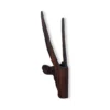 Brown Wooden Antelope Heads Wall Art (Set of 3)
