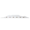 Cape Town Skyline Wall Hooks (White)